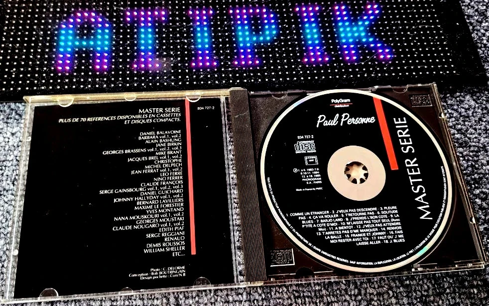 🎧 Paul Personne - Master Serie - CD Blues Rock Colecionador Indispensável👍 – photo 3